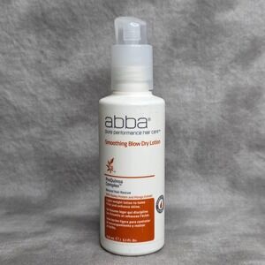 ABBA Smoothing Blow Dry Lotion, 5.1 oz Tames Frizz + Enhance Shine